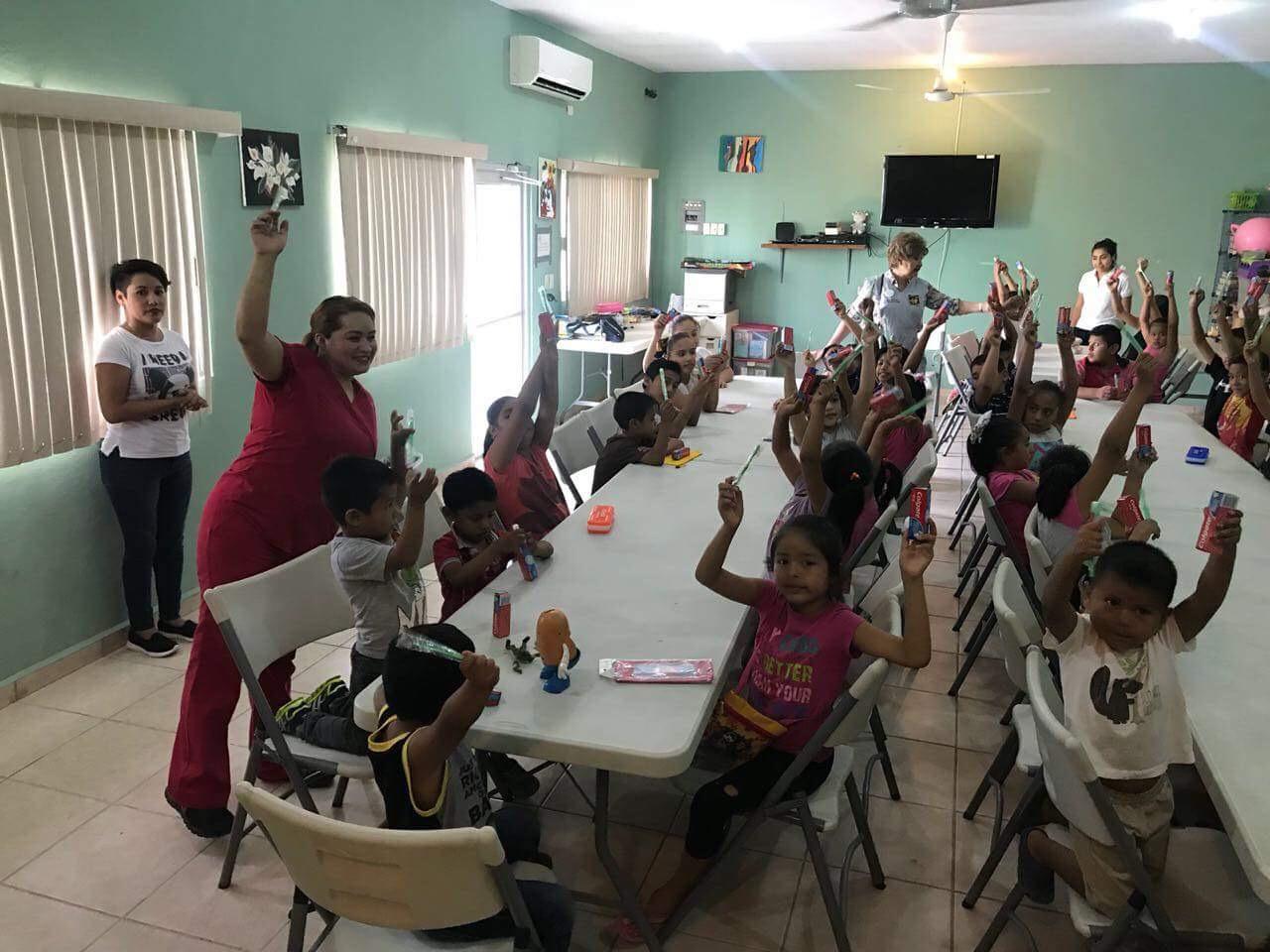 Brigada en hogar San Martín de Paul
